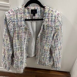 Women's Multicolor Tweed Jacket